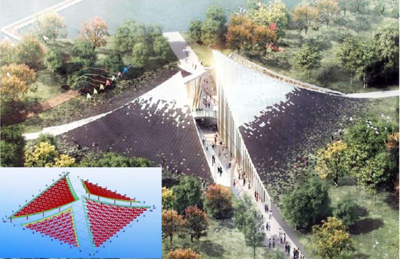 鄭州園博園主展館鋼結(jié)構工程